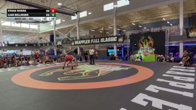 157 lbs Cons. Round 3 - Ethan Rivera, Unattached vs Liam Bellinger, Unattached