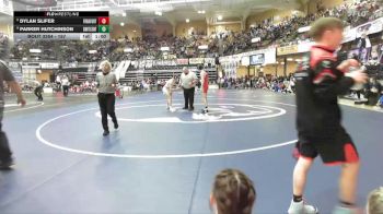 157 lbs Cons. Semi - Parker Hutchinson, Smith Center Hs vs Dylan Slifer, Frankfort Hs