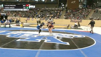 138 lbs Champ. Round 1 - Kylan Phillips, Mccreary Central vs Sonia Tarley, Eastern