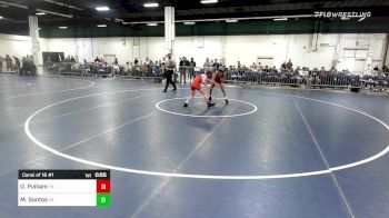 90 lbs Consi Of 16 #1 - Oliver Pulliam, TX vs Michael Santos, VA