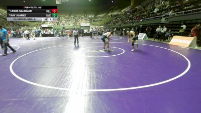 167 lbs Quarterfinal - Lewis Saldivar, Bullard vs Ray Juarez, Bakersfield