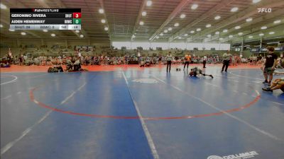 120 lbs Rr Rnd 2 - JOSIAH SWEENEY, Elite NJ Boys Black vs Gionno Gardner, TNWC Purple