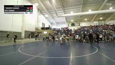 85 lbs Cons. Round 2 - Maddox Bunker, TUG vs Taft Torres, Payson Lions Wrestling Club