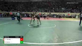 4A-195 lbs Semifinal - Luke Brooks, Poteau vs Roman Garcia, Wagoner