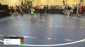 87 lbs Quarterfinal - Luca Rosa, Burrell vs John DeLuca, Gateway