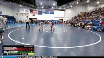 90 lbs Cons. Round 3 - Gus McLaughlin, Big Horn Middle School vs Aiden Mulhern, McCormick Jr. High