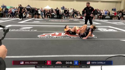 Ariel Romero vs Sofia Carrillo 2025 ADCC Orlando Open/Youth Trials
