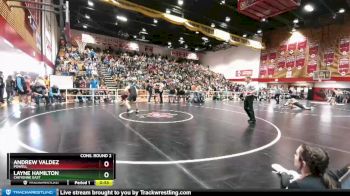 138 lbs Cons. Round 2 - Layne Hamilton, Cheyenne East vs Andrew Valdez, Powell