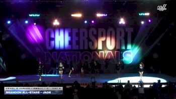 Brandon All-Stars - Jade [2026 L3 Junior - Small - C Day 2] 2026 CHEERSPORT National All Star Cheerleading Championship