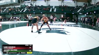 197 lbs Cons. Round 2 - Hayden Walters, Michigan vs Luke Cochran, Central Michigan