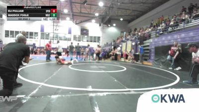 112 lbs Rr Rnd 3 - Eli Pulliam, Sperry Wrestling Club vs Maddox Fogle, Wolfpak Wrestling