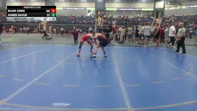 125 lbs Champ. Round 2 - Ahmed Daoud, Rome vs Blake Jones, Unattached - Emmanuel