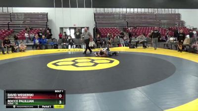 80 lbs Quarterfinals (8 Team) - Rocco Palillian, POWA vs David Wesierski, Death Squad Wrest