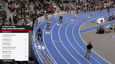 Boys' 200m Finals Heat 2