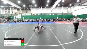 102 lbs Round Of 16 - Jaron Barrientos, Starpoint vs Gino Manta, Hauppauge