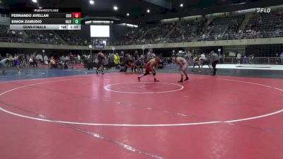 152 lbs Semifinal - Fernando Avellan, Edison vs Simon Zamudio, Hazelton