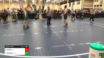 147 lbs Consolation - Elijah Keene, California vs Tasso Whipple, Penn Trafford