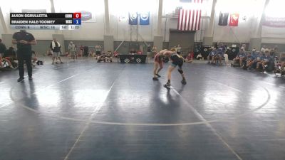 132 lbs Jaxon Sgrulletta, Connecticut vs Braiden Hale-Toomey, Wisconsin
