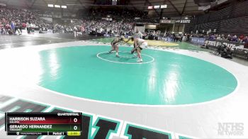 1B/2B 126 Quarterfinal - Gerardo Hernandez, Tonasket vs Harrison Suzara, Kalama