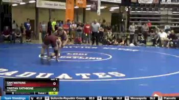 170 lbs Semifinal - Sam Watkins, Hoxie vs Tristan Rathbone, Hillsboro