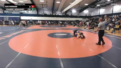 285 lbs Champ. Round 2 - Ksawery Niewadomy, Elizabethtown vs Josh Hermann, Liberty