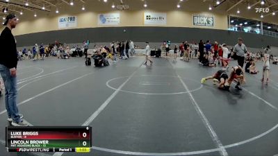 68 lbs Round 2 (6 Team) - Lincoln Brower, Mat Assassins Black vs Luke Briggs, Buxton