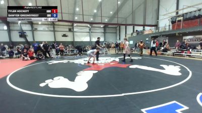 U16 FK - 144 lbs Quarters - Sawyer Greenstreet, Cornerstone Mat Club vs Tyler Hockett, Askeo International Mat Club