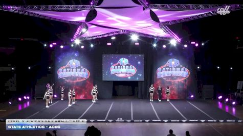State Athletics - Aces [2025 L3 Junior - D2 - Small Day 2] 2025 America's Best Grand Nationals