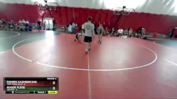 106 lbs Round 2 (4 Team) - Roger Flege, Aquinas vs Damien Kazmierczak, Thief River Falls