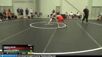 100 lbs Round 2 (6 Team) - Angelo Reyes, Texas B vs Maddox Campbell, North Dakota Blue