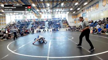 106 lbs Quarterfinals (8 Team) - Zach Leto, Jesuit vs Robert Phelan, Lake Gibson