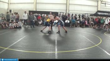195 lbs Round 1 (4 Team) - Mason Wald, Bay City MS vs Jacob Raymond, Birch Run MS