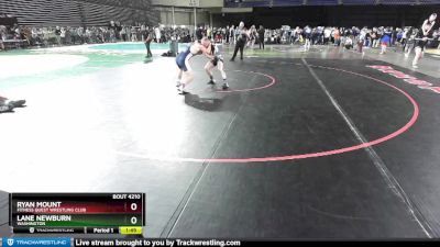 65 lbs Semifinal - Ryan Mount, Fitness Quest Wrestling Club vs Lane Newburn, Washington