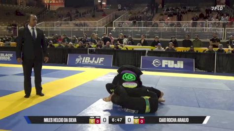 Caio Rocha Araujo vs Miles Helcio Da Silva 2025 Pan Jiu Jitsu IBJJF Championship