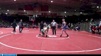 220 lbs Cons. Round 3 - Parker Gleason, Valparaiso vs Bryce Luttrell, Columbus North