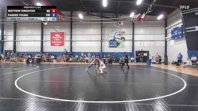 100 lbs Matthew Simonton, New York Blue vs Parker Young, Florida Red