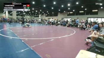 132 lbs Champ. Round 1 - Ryker Hicks, Gulf Breeze High School Wrestl vs Cole Poore, Wrestling Academy Of Louisiana