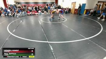 138 lbs Cons. Round 1 - Wendell Hunolt, Evanston vs Paul Gottula, Laramie