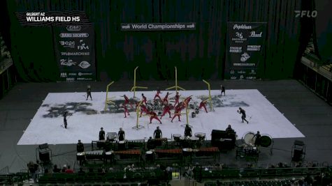 Williams Field HS "Gilbert AZ" at 2026 WGI Percussion/Winds World Championships