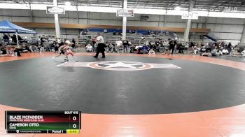 50 lbs Quarterfinal - Blaze McFadden, Middleton Wrestling Club vs Cameron Otto, Kuna