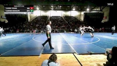 Boys 285 M2 1st Place Match - Caden Young, Uintah - Boys vs Carter Rudolph, Roy - Boys