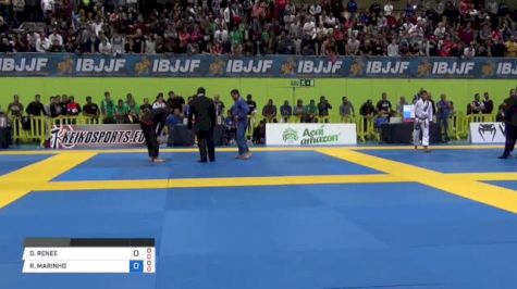 DANIELLE RENEE ALVAREZ vs RENATA MARINHO MOREIRA 2018 European Jiu-Jitsu IBJJF Championship