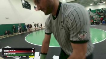 115 lbs Cons. Round 2 - Kam Hineman, Douglas vs Audri Duhon, Rawlins