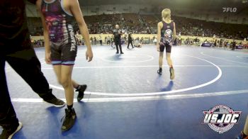 73 lbs 3rd Place - Lathan Russell, Tecumseh Youth Wrestling vs Carter Schmedt, Saints Wrestling Club