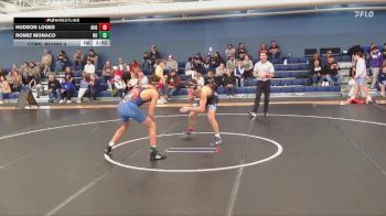 149 lbs Cons. Round 4 - Hudson Loges, Augustana (SD) vs Romiz Monaco, Newman
