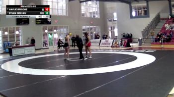 145 lbs Cons. Round 2 - Haylie Briscoe, William Jewell College vs Dylen Ritchey, Fort Hays State
