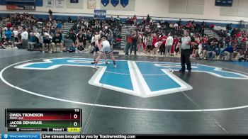 113 lbs Cons. Round 3 - Jacob DeMarais, Foley vs Owen Trondson, Prior Lake
