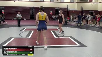 JV-8 lbs Round 1 - Ruby McKinney, Denver vs Sumerlin Cram, Cascade