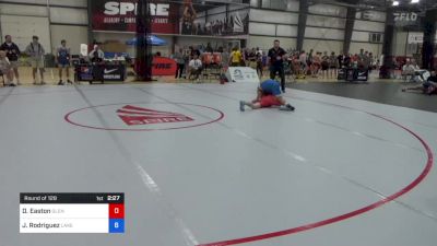 61 kg Round Of 128 - Devin Easton, Glenville RTC vs Jordan Rodriguez, Lake Erie Regional Training Center