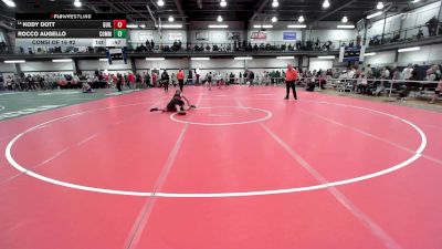 103 lbs Consi Of 16 #2 - Kody Dott, Guilderland vs Rocco Augello, Commack
